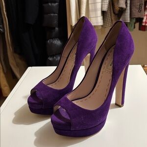 Miu Miu Purple Heels